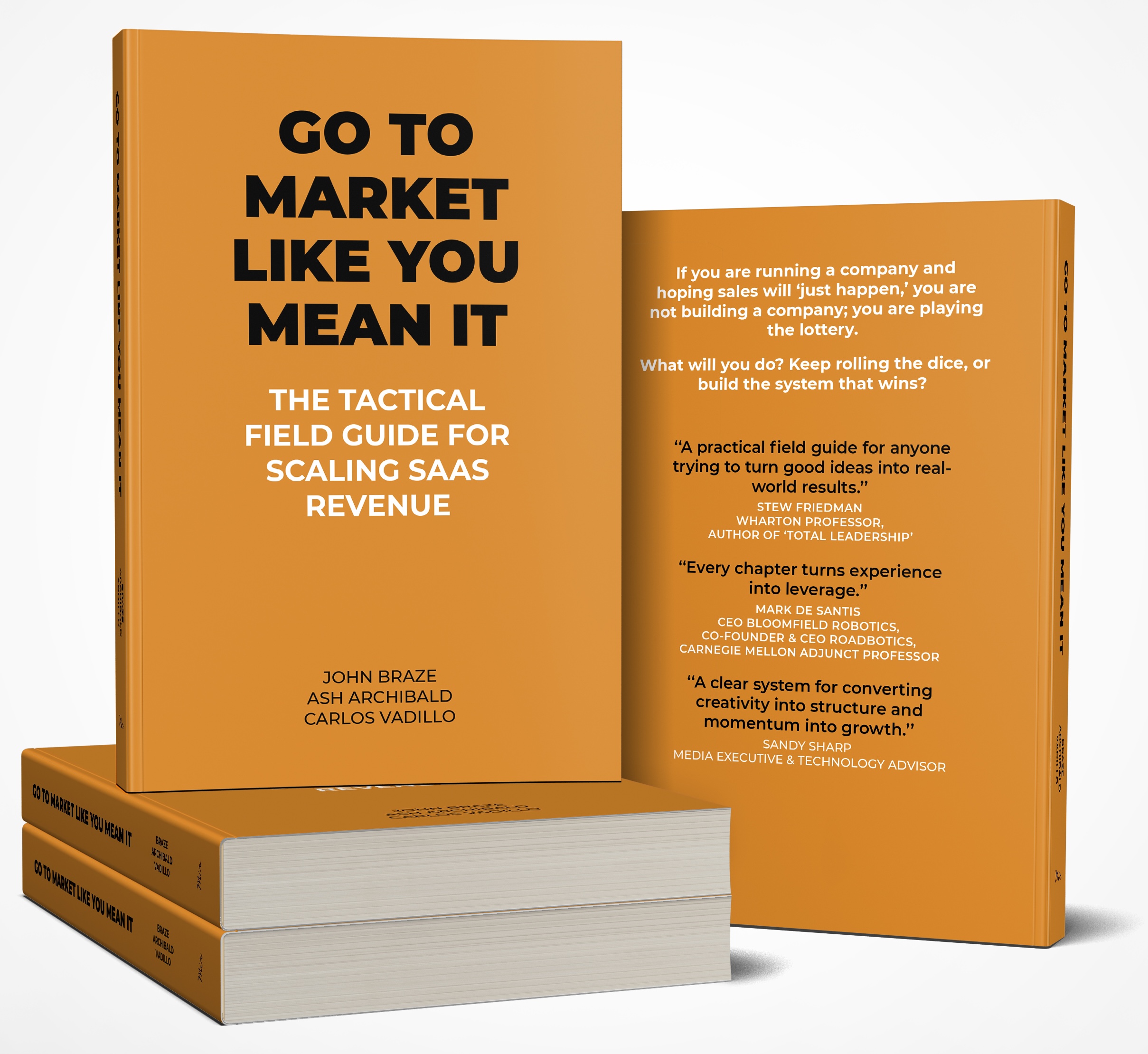 Go to Market Like You Mean It, hardcover deluxe edition